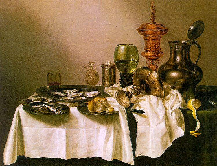 Willem Claesz Heda Still Life with a Gilt Goblet china oil painting image